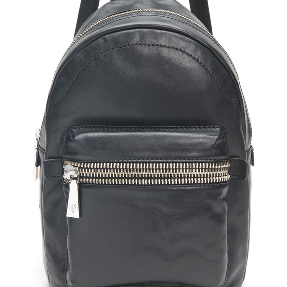 Frye Lena Lambskin Leather Backpack - Picture 3 of 5